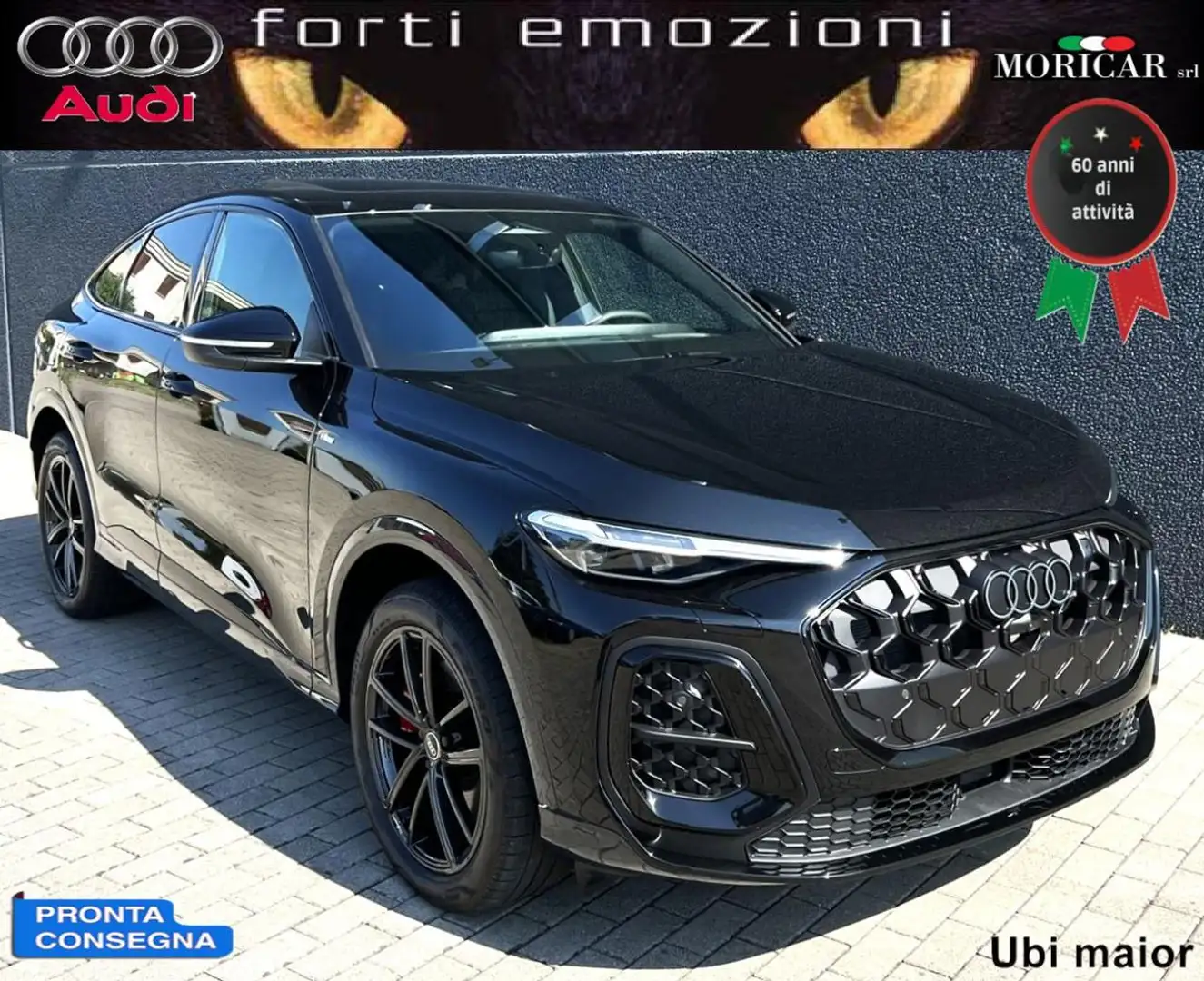 Audi Q5 ULTIMO MODELLO Q5 SPORTBACK BLACK EDITION S LINE Nero - 2