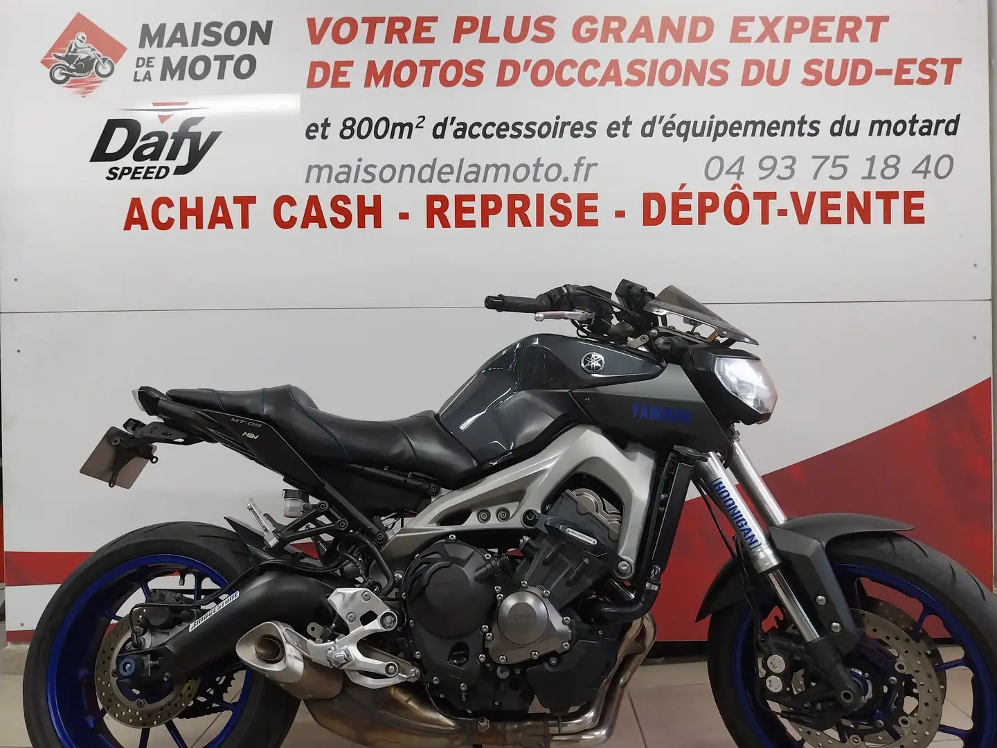 Yamaha MT-09 Gris - 1