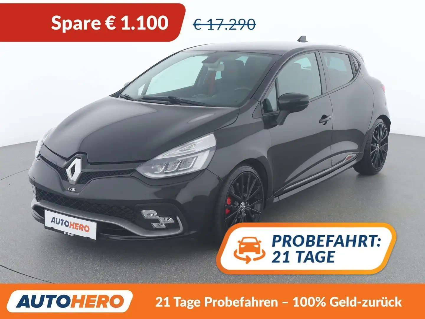 Renault Clio 1.6 TCe Renault Sport Trophy Schwarz - 1