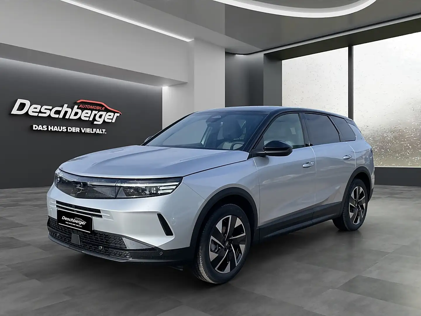 Opel Grandland 1.2 MHEV GS Aut. Silber - 1