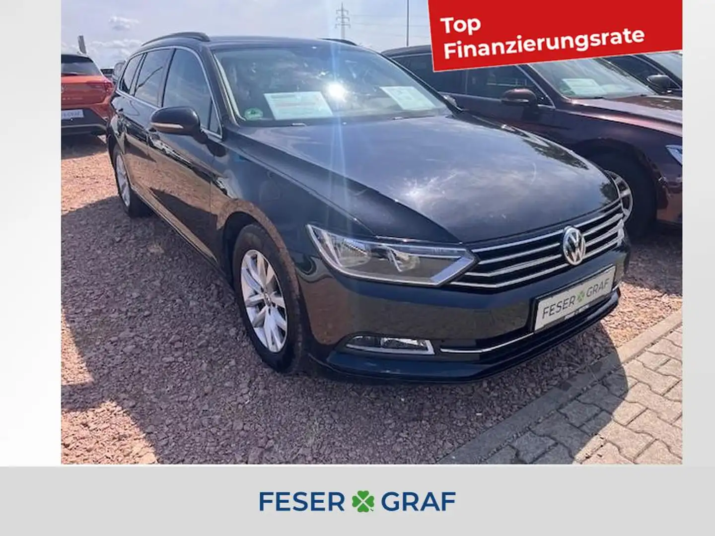 Volkswagen Passat Variant 2.0TDI Comfortline Navi/ACC/AHK Nero - 1