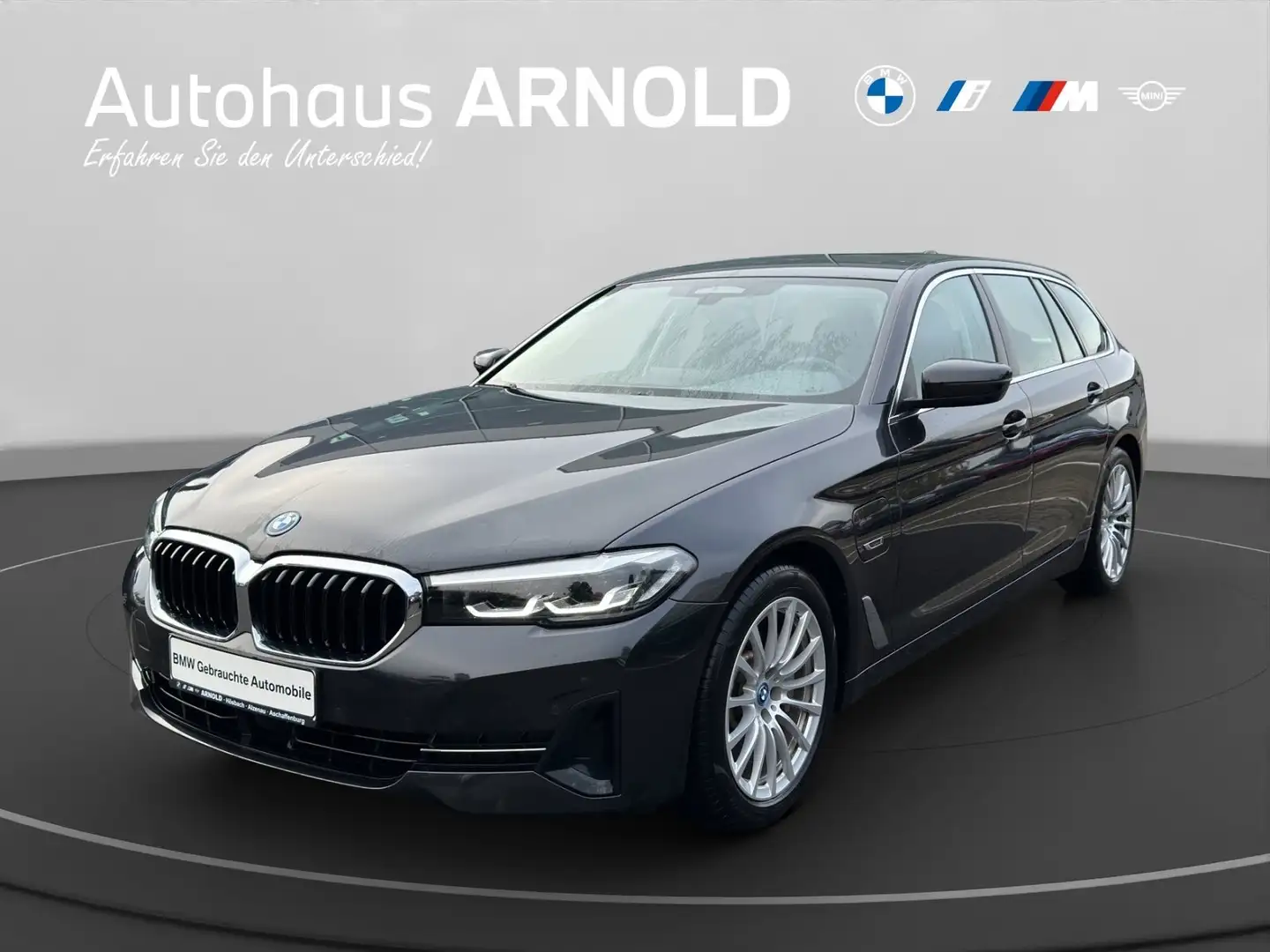 BMW 530 e Touring *Batteriegarantie* ACC + Stop&Go Live Co Grau - 1