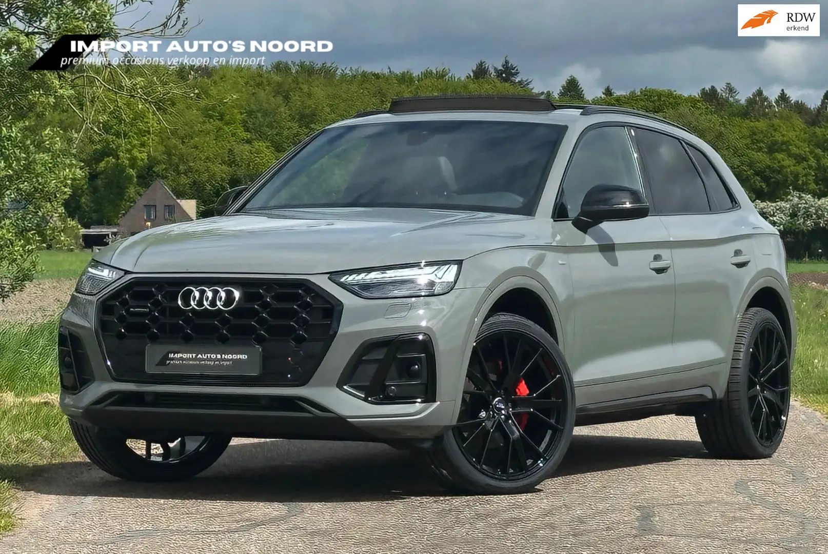 Audi Q5 50 TFSI e S edition Pano Sfeerverlichting Acc 22 i Gris - 1