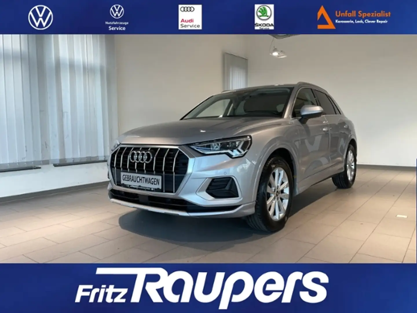 Audi Q3 35 1.5 TFSI +ALLWETTER+KAMERA Silber - 1