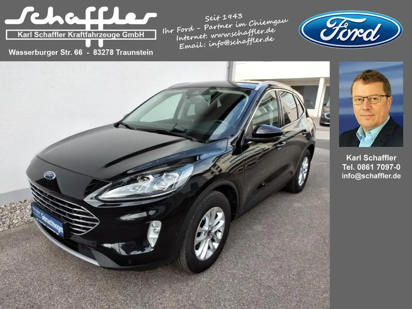 Ford Kuga Titanium X Noir - 1