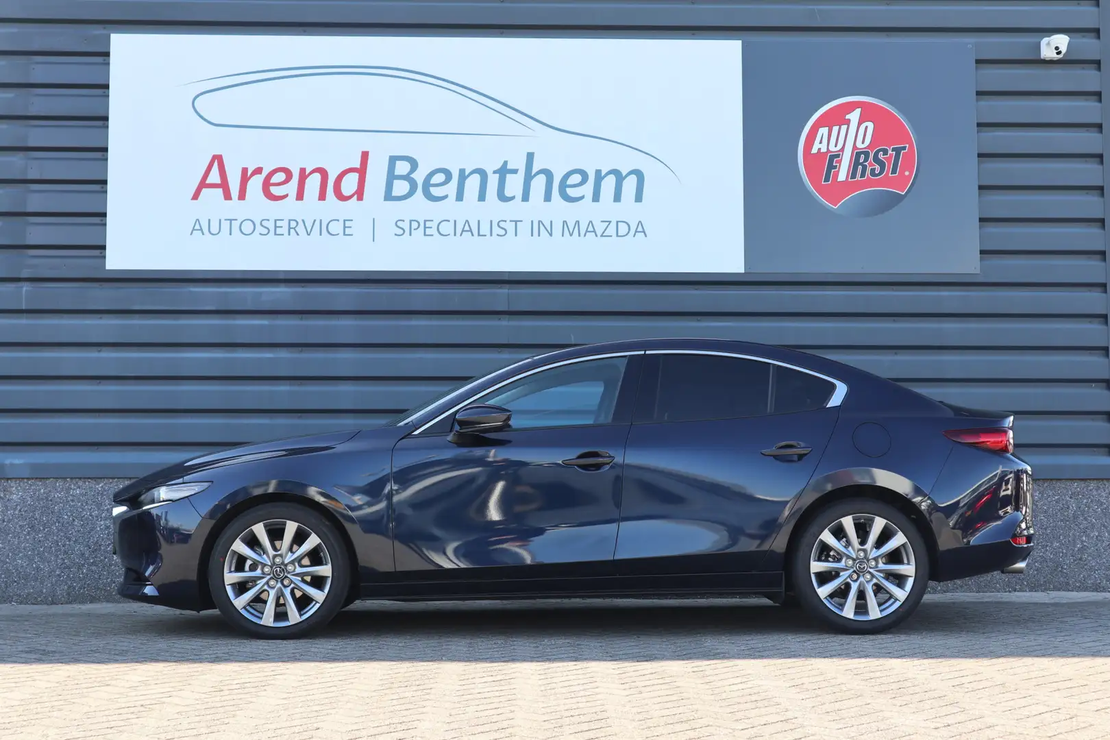 Mazda 3 2.0 e-SkyActiv-G M Hybrid 150 Exclusive-line - Dem Blau - 2