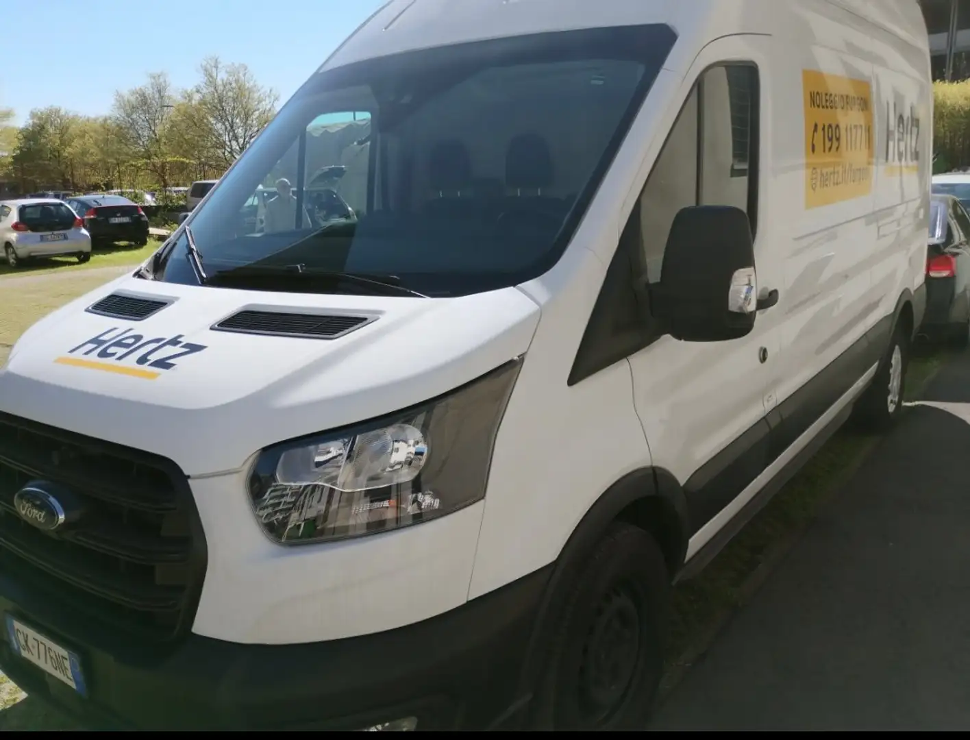 Ford Transit van trend 350 2.0 tdci 170 cv Ecoblue L3H3, Bianco Wit - 1