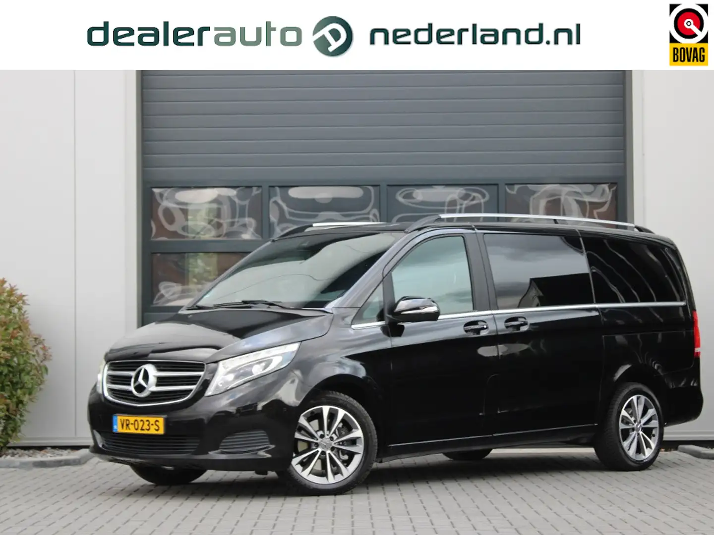 Mercedes-Benz V 220 220d Lang Dubbel Cabine | Leer | Navi | Led | Crui Negru - 1