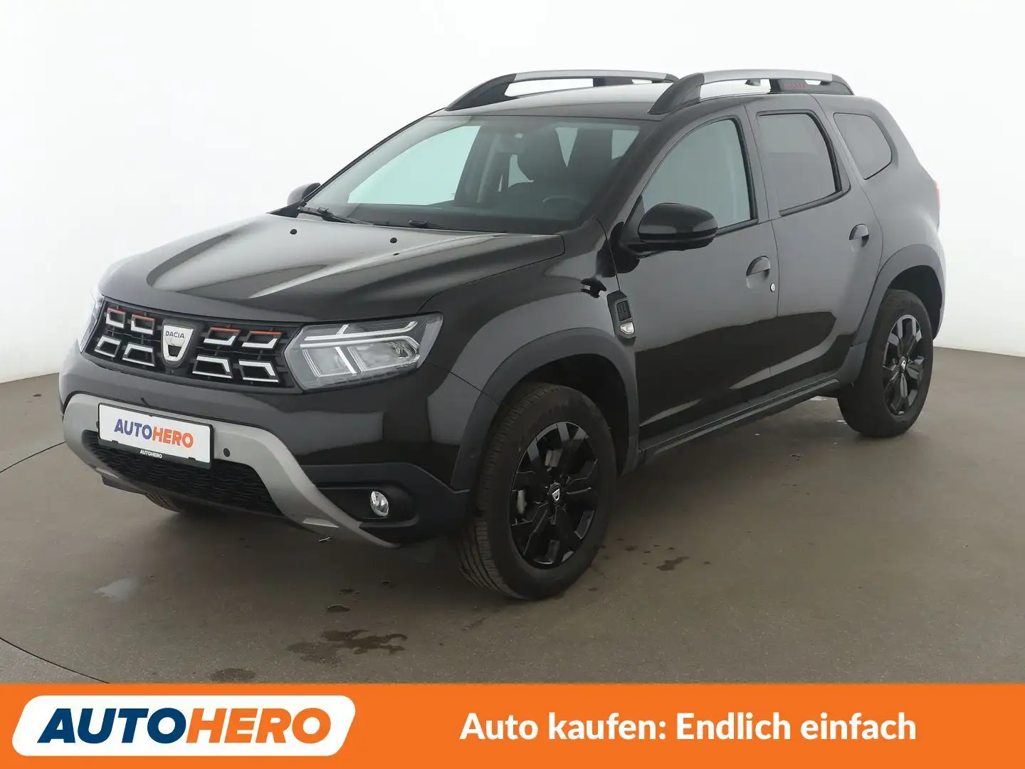 Dacia Duster 1.3 TCe Extreme Aut.*NAVI*TEMPO*CAM*PDC*SHZ* Schwarz - 1