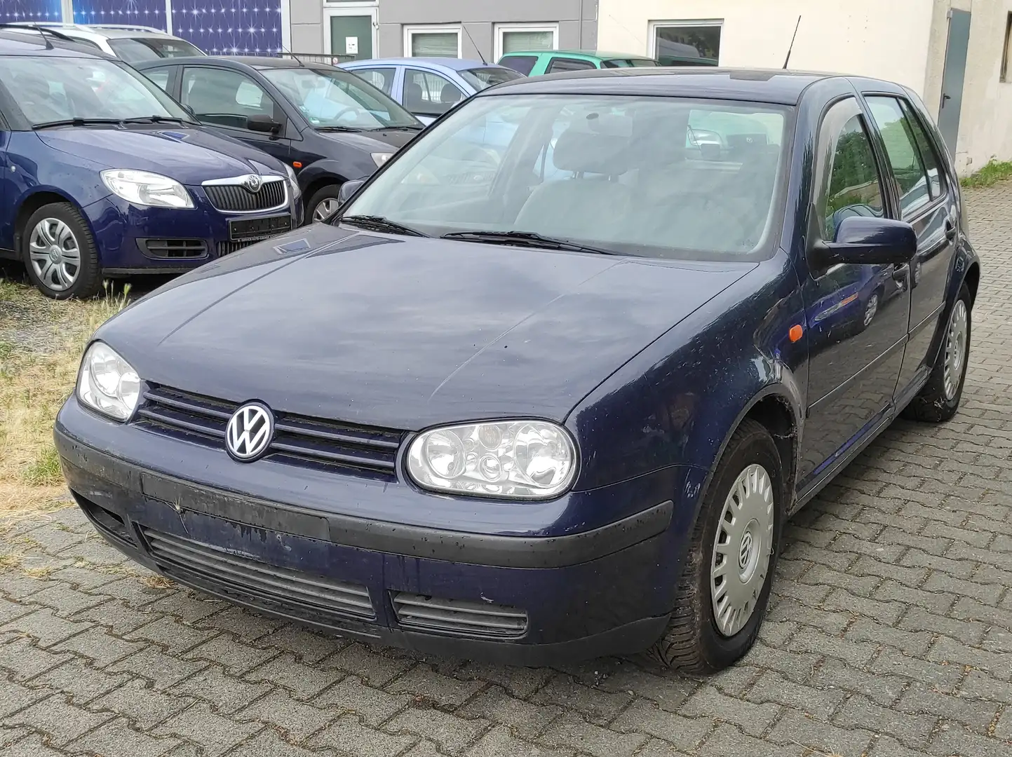 Volkswagen Golf 1.9 TDI **BEHINDERTEN-UMBAU** AHK KLIMA ESP SERVO Blue - 1