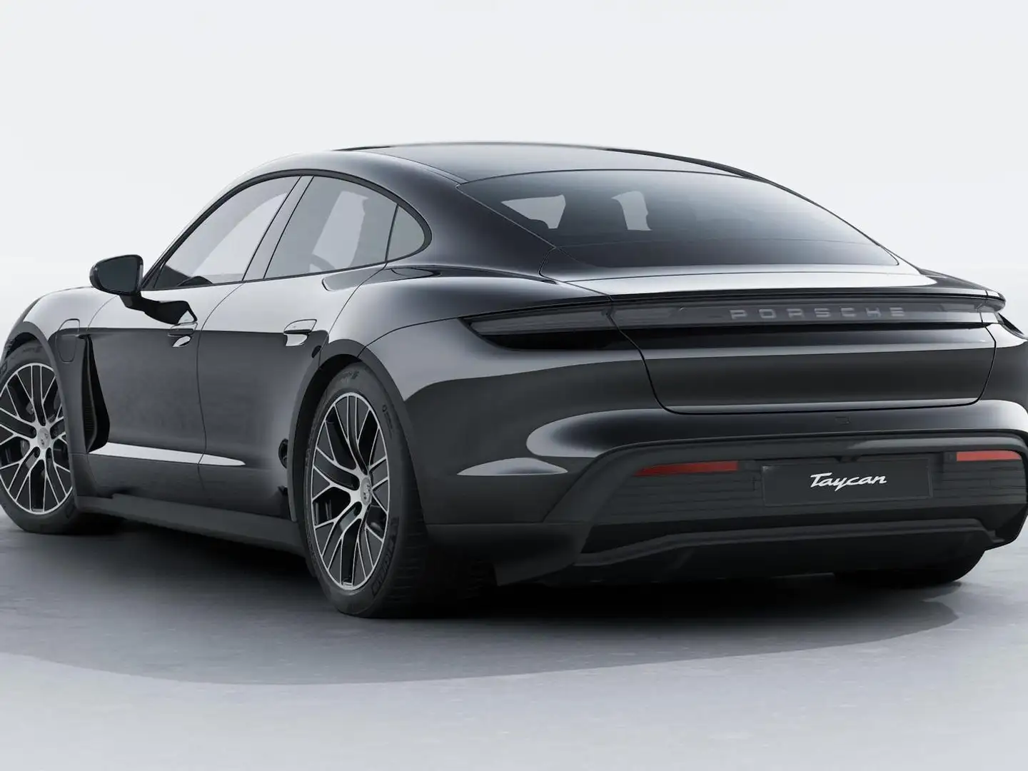 Porsche Taycan Perf Battery + | 20" turbo aero | Pano roof | ... Zwart - 2