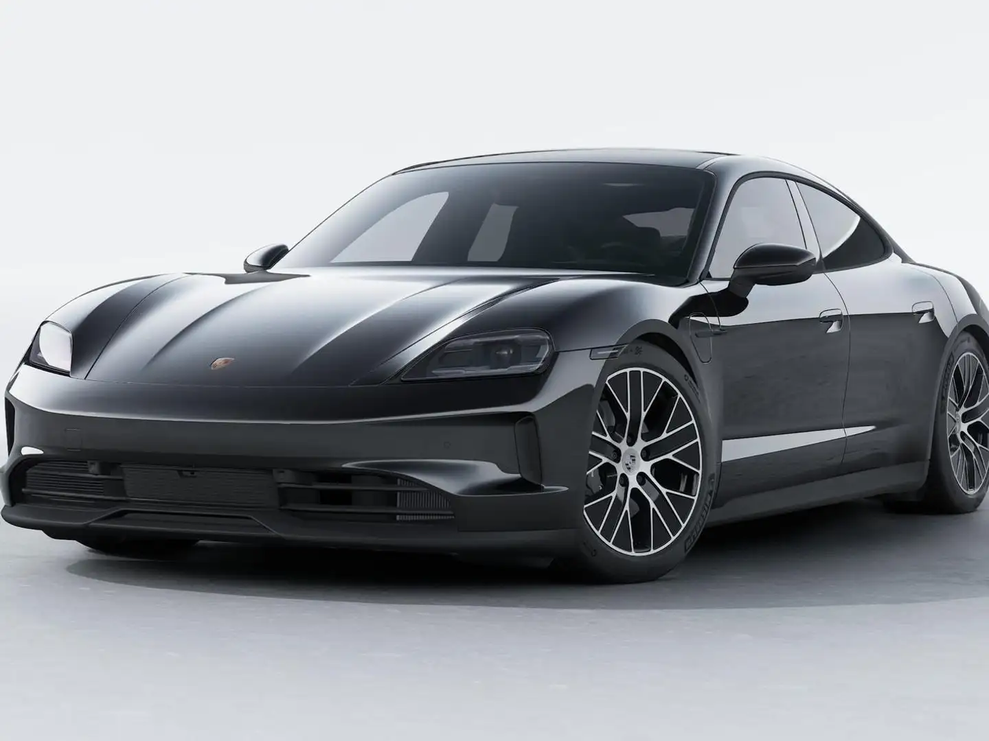 Porsche Taycan Perf Battery + | 20" turbo aero | Pano roof | ... Zwart - 1