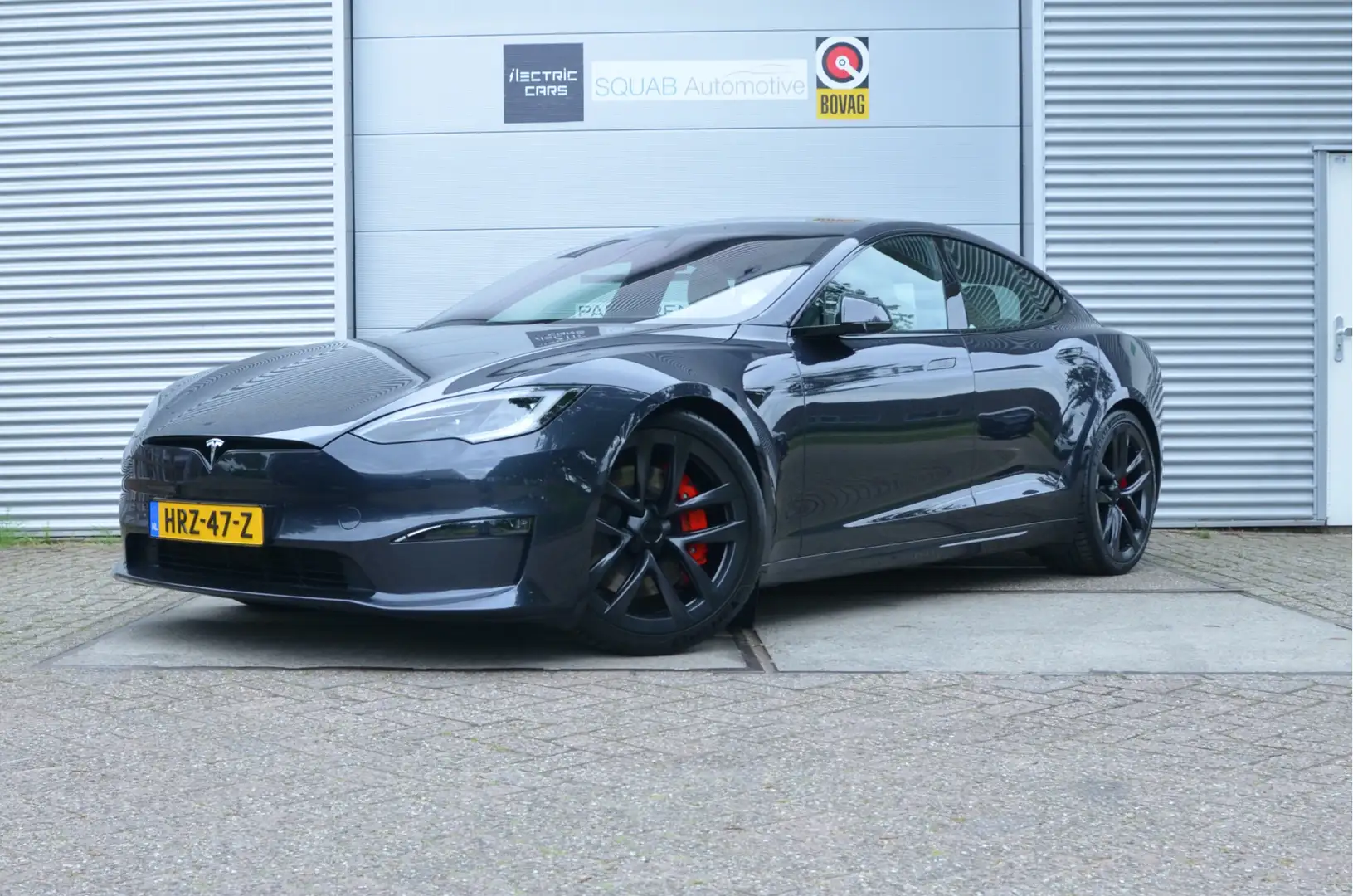 Tesla Model S Plaid AWD Enhanced AutoPilot4.0 (twv 3.800,-), Tre Gri - 1