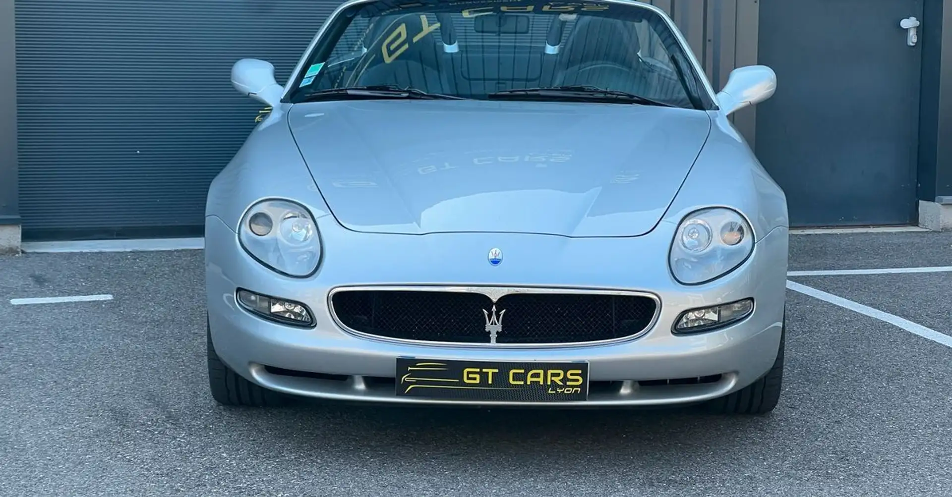 Maserati Spyder LIGNE INOX Spider 4.2 L Cambiocorsa V8 390 ch boîte F1 cabriolet faible kilométrage Silber - 2