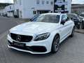 Mercedes-Benz C 63 AMG C63 S AMG BURMESTER-360*-PAGA-SCHALENSITZE-SHZG Blanc - thumbnail 2