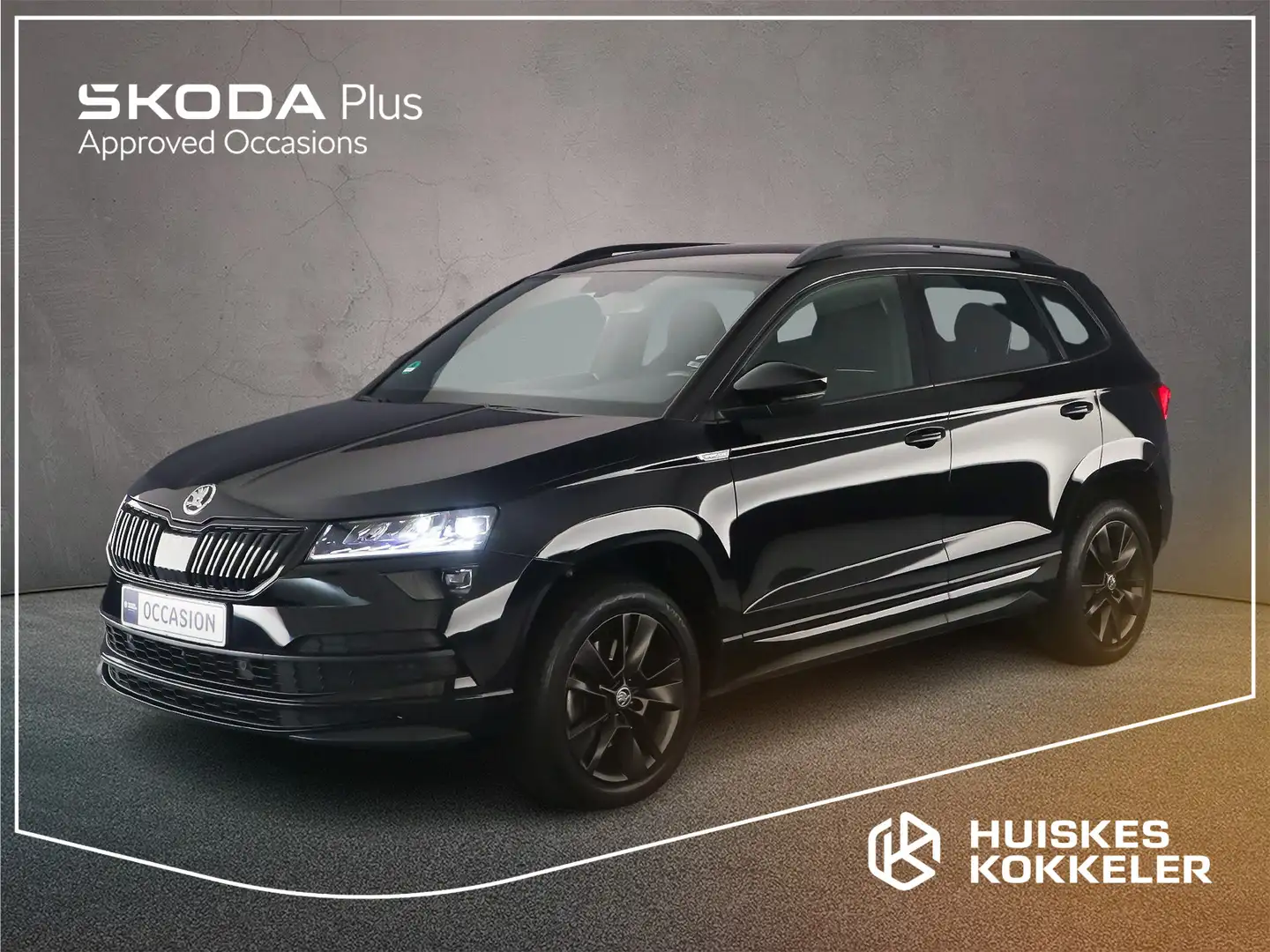 Skoda Karoq Sportline Business 1.5 TSI 150pk Trekhaak, Achteru Negro - 1
