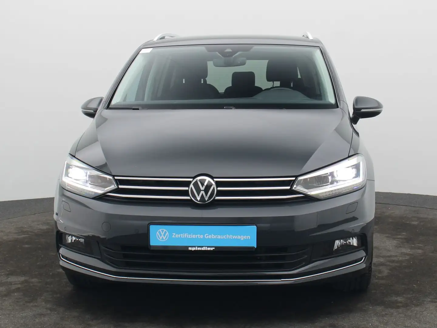 Volkswagen Touran Highline 2.0 TDI / ACC, AHV, LED, SH Gris - 2