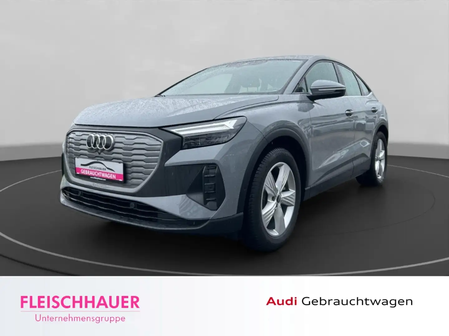 Audi Q4 e-tron Sportback 35+KLIMAAUT+KAMERA+ACC+NAVI Grau - 1