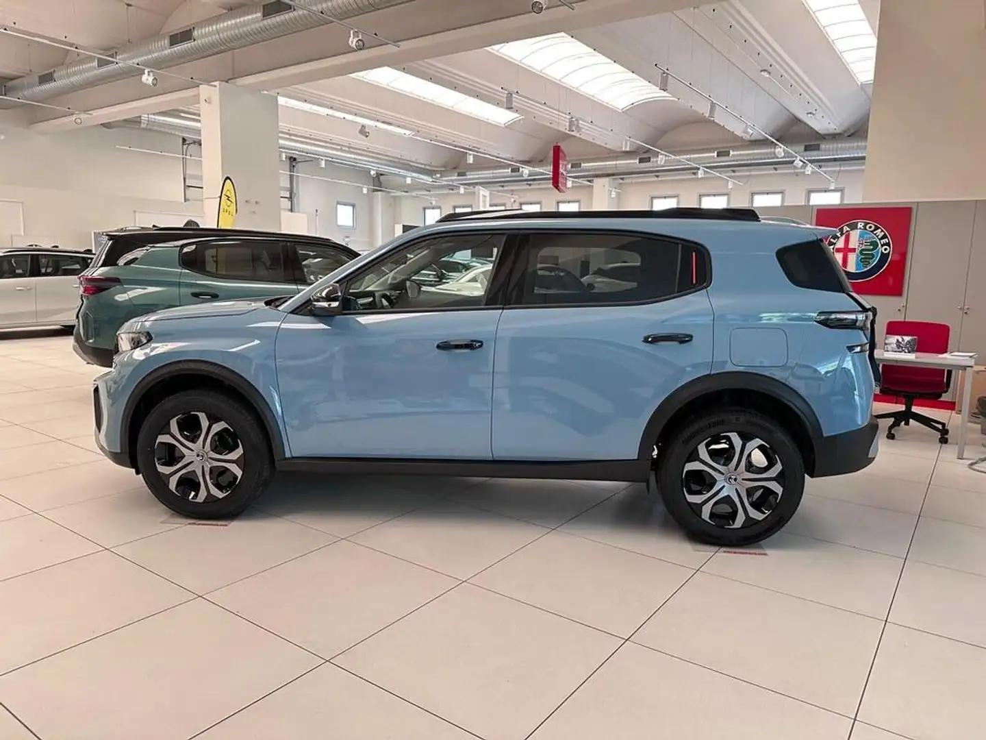 Citroen C3 Aircross 1.2 puretech turbo Plus 100cv Modrá - 2