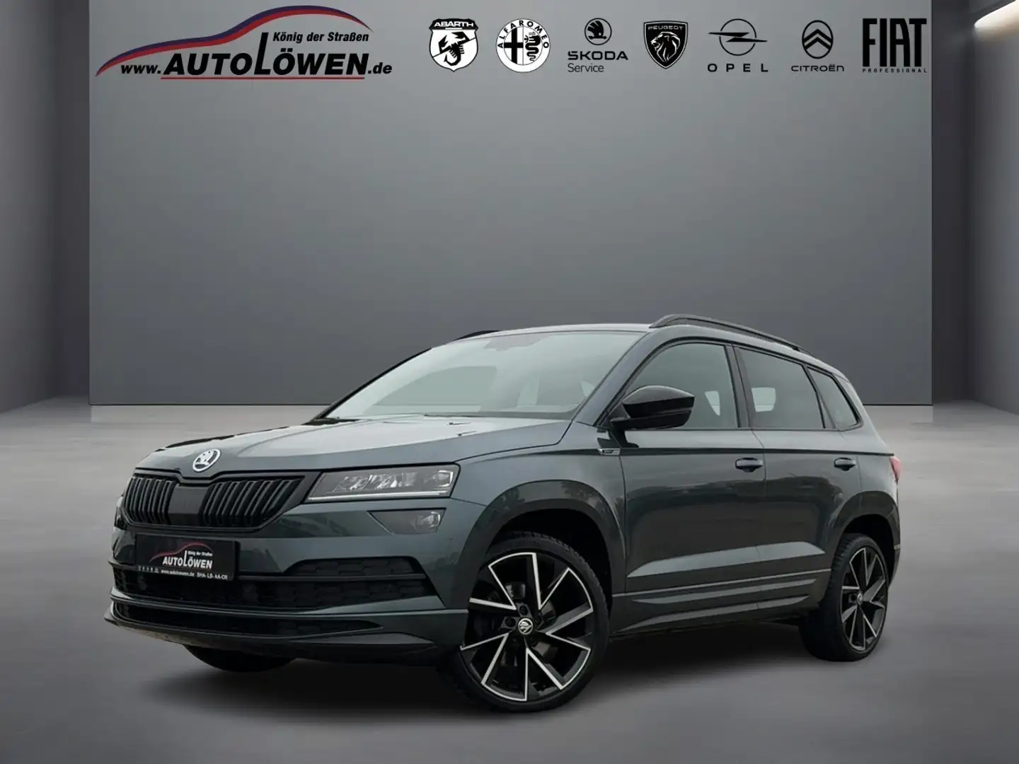 Skoda Karoq SPORTLINE 1.5TSI 150PS DSG-7G AHK vorber. Grijs - 1