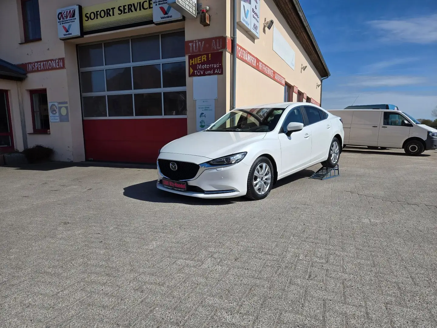 Mazda 6 Lim. Exclusive-Line**1.Hand**79Tkm**Tüv/AUneu* Weiß - 1