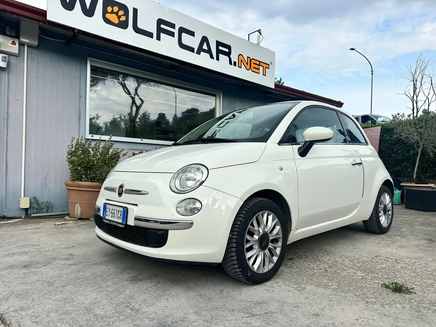 Fiat 500 500 1.2 Lounge GOMME E SOSP. NUOVE Wit - 1