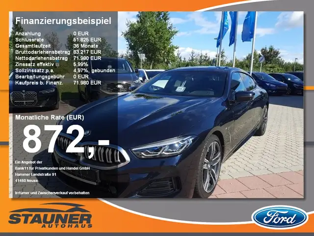 BMW 840 i Gran Coupe LASER HuD h/k Sitzklima Memory