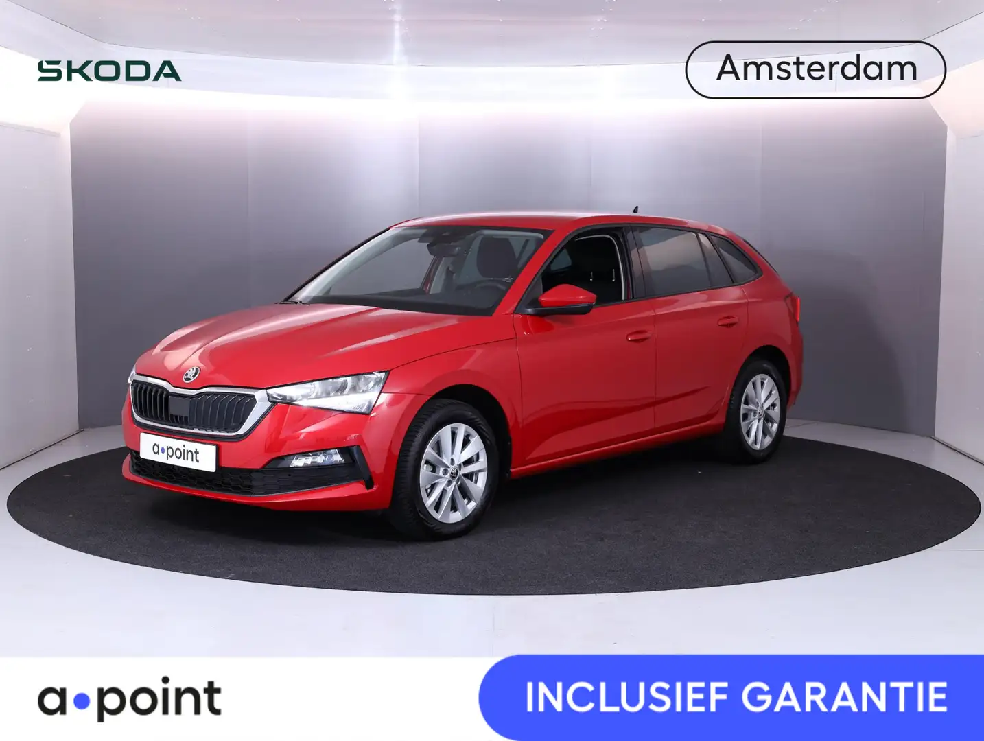 Skoda Scala 1.0 TSI Ambition 110 PK | Private lease vanaf 443, Rojo - 1