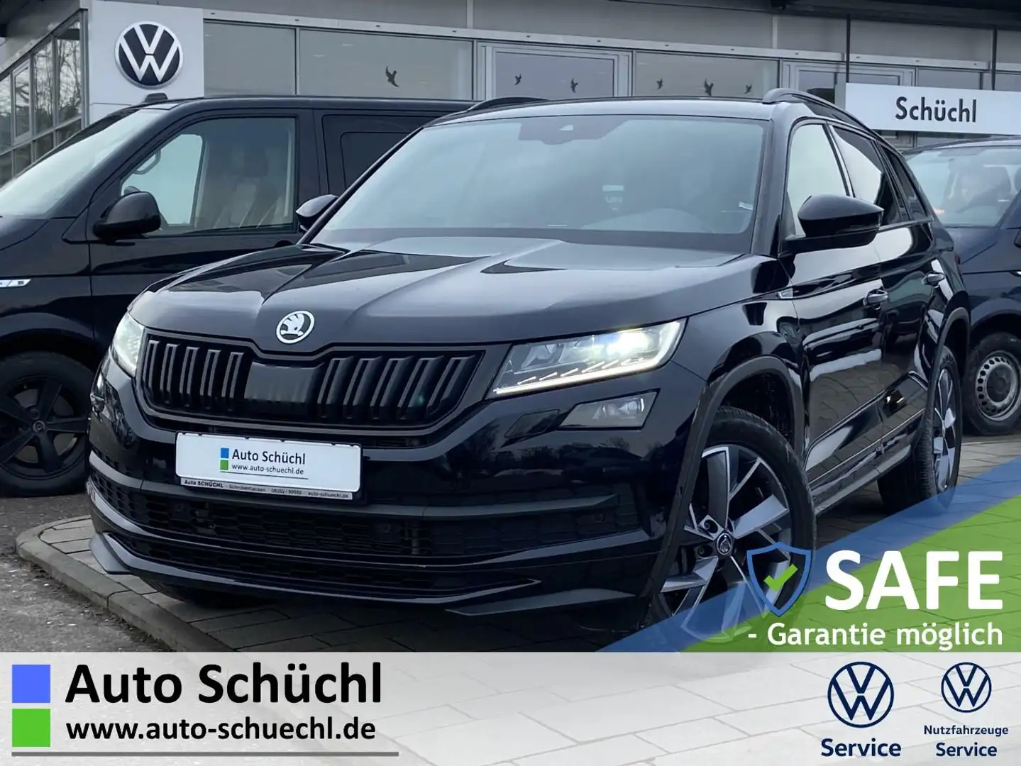 Skoda Kodiaq 2.0 TDI DSG 4x4 Sportline STANDHEIZUNG+AH Noir - 1