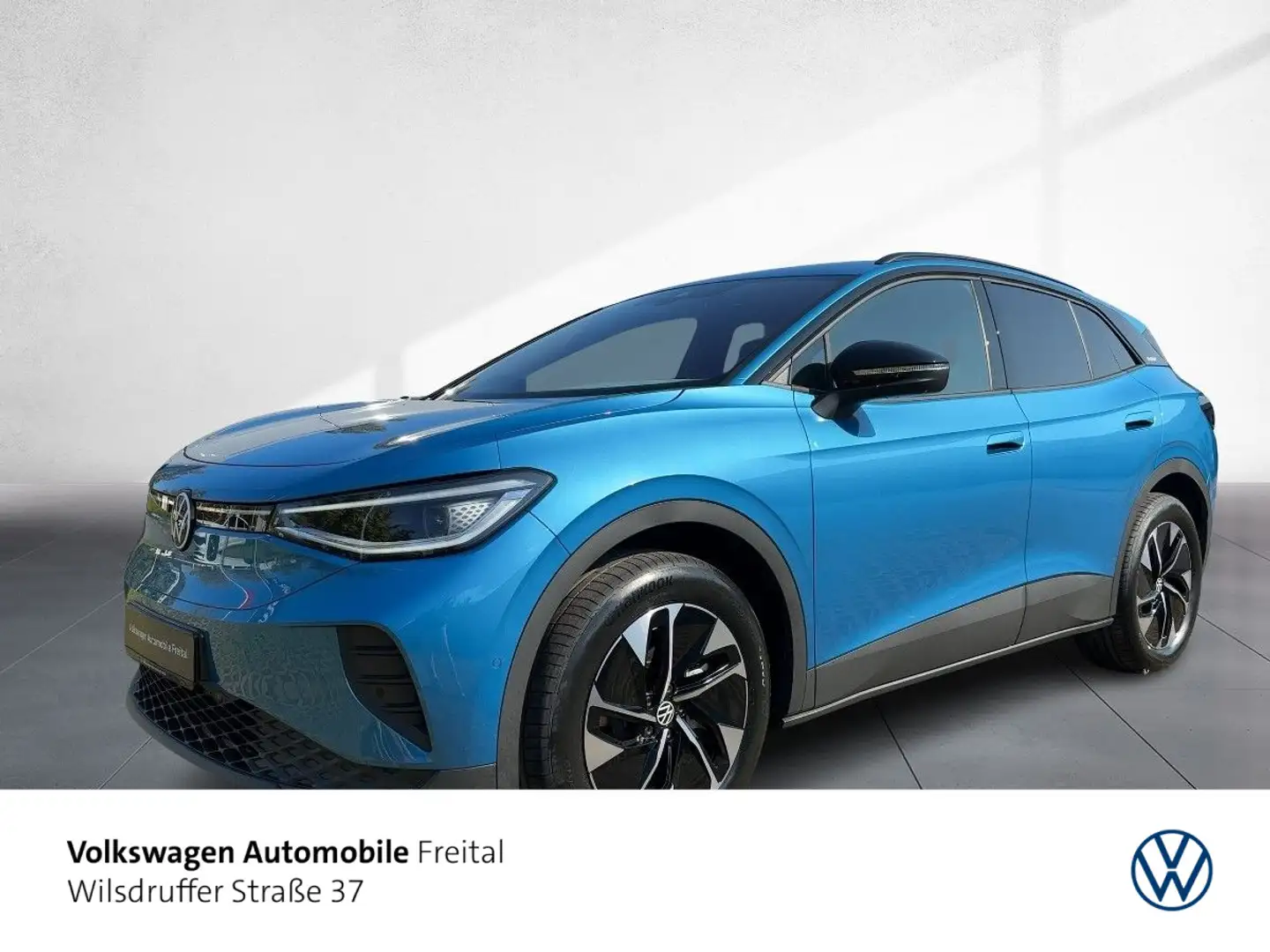 Volkswagen ID.4 PRO ENERGY 210 kW 77 kWh AHK NAVI AREA-VIEW Blau - 1