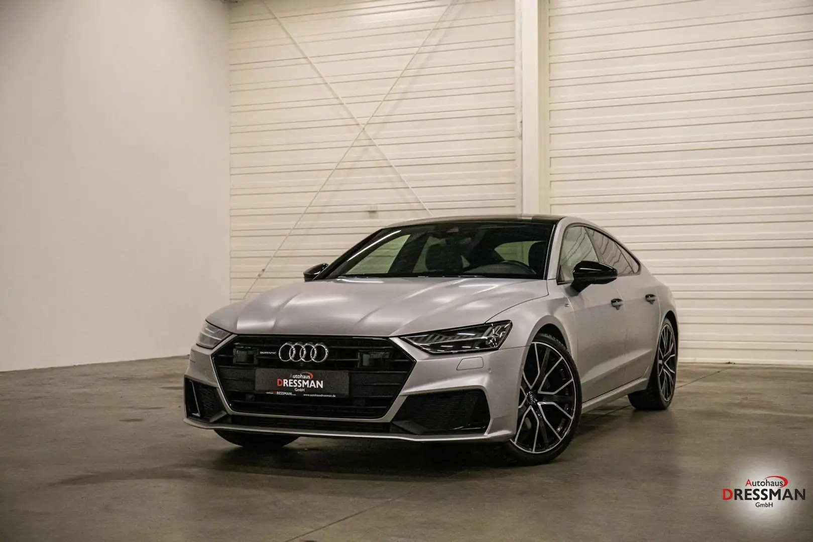 Audi A7 50 TDI quattro S line PANO MATRIX LUFT B&O Silber - 1