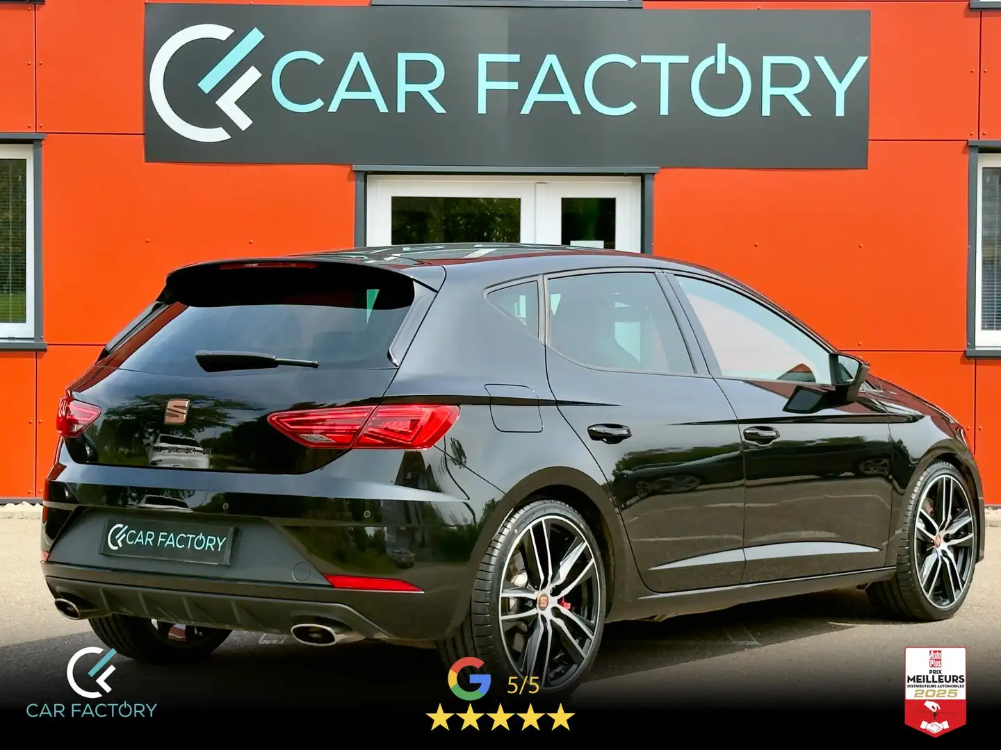 SEAT Leon 2.0 TSI 290 DSG 1ère Main Siège F1 TOP Beats ACC D Noir - 2