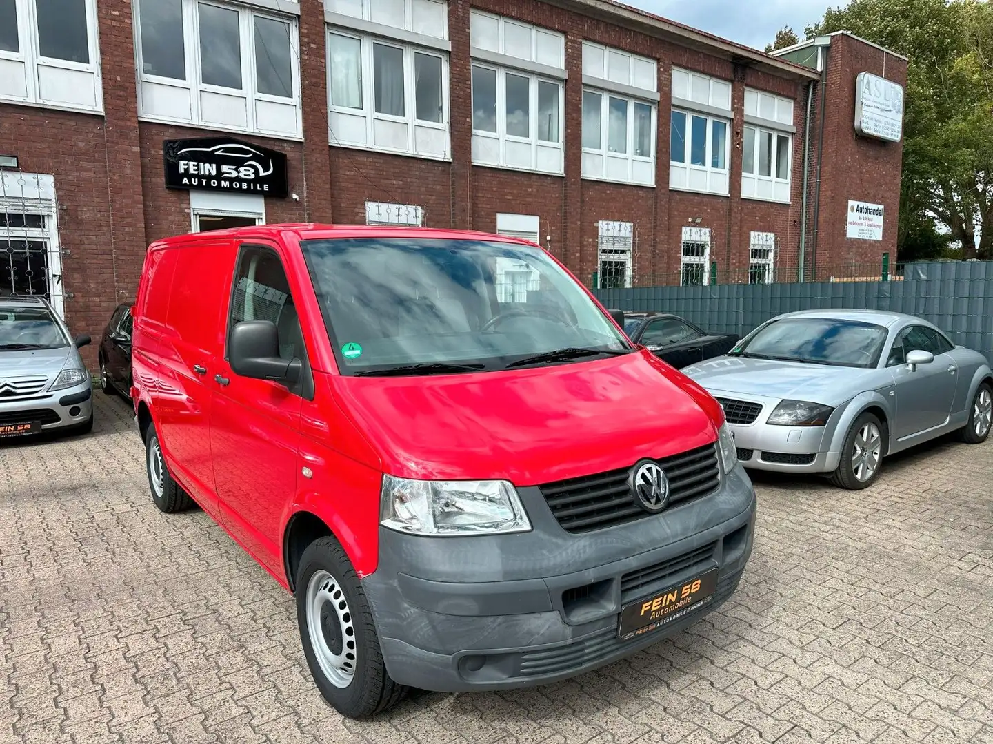 Volkswagen T5 Transporter Kasten-Kombi,HU/AU NEU Rot - 1