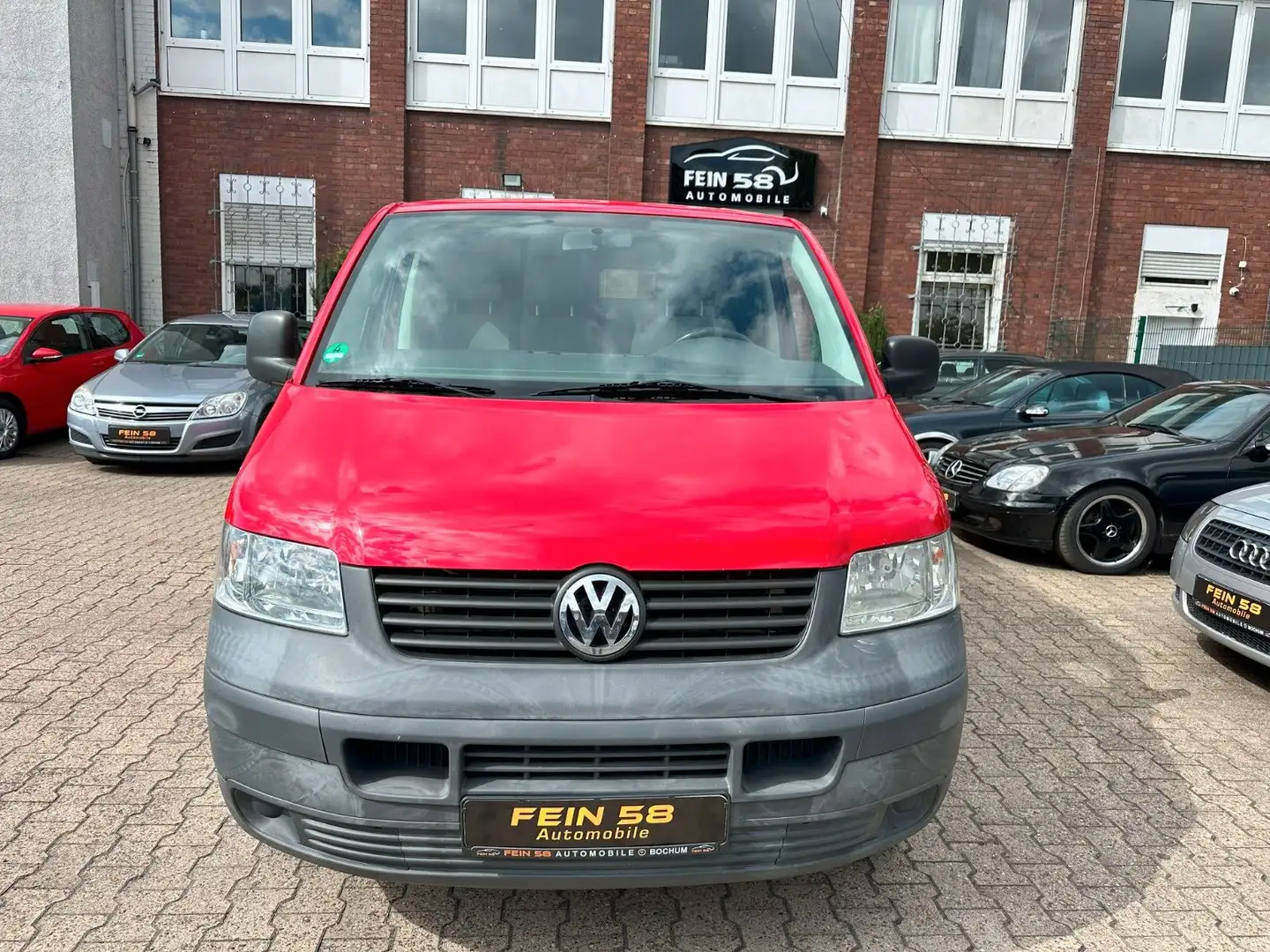 Volkswagen T5 Transporter Kasten-Kombi,HU/AU NEU Rot - 2