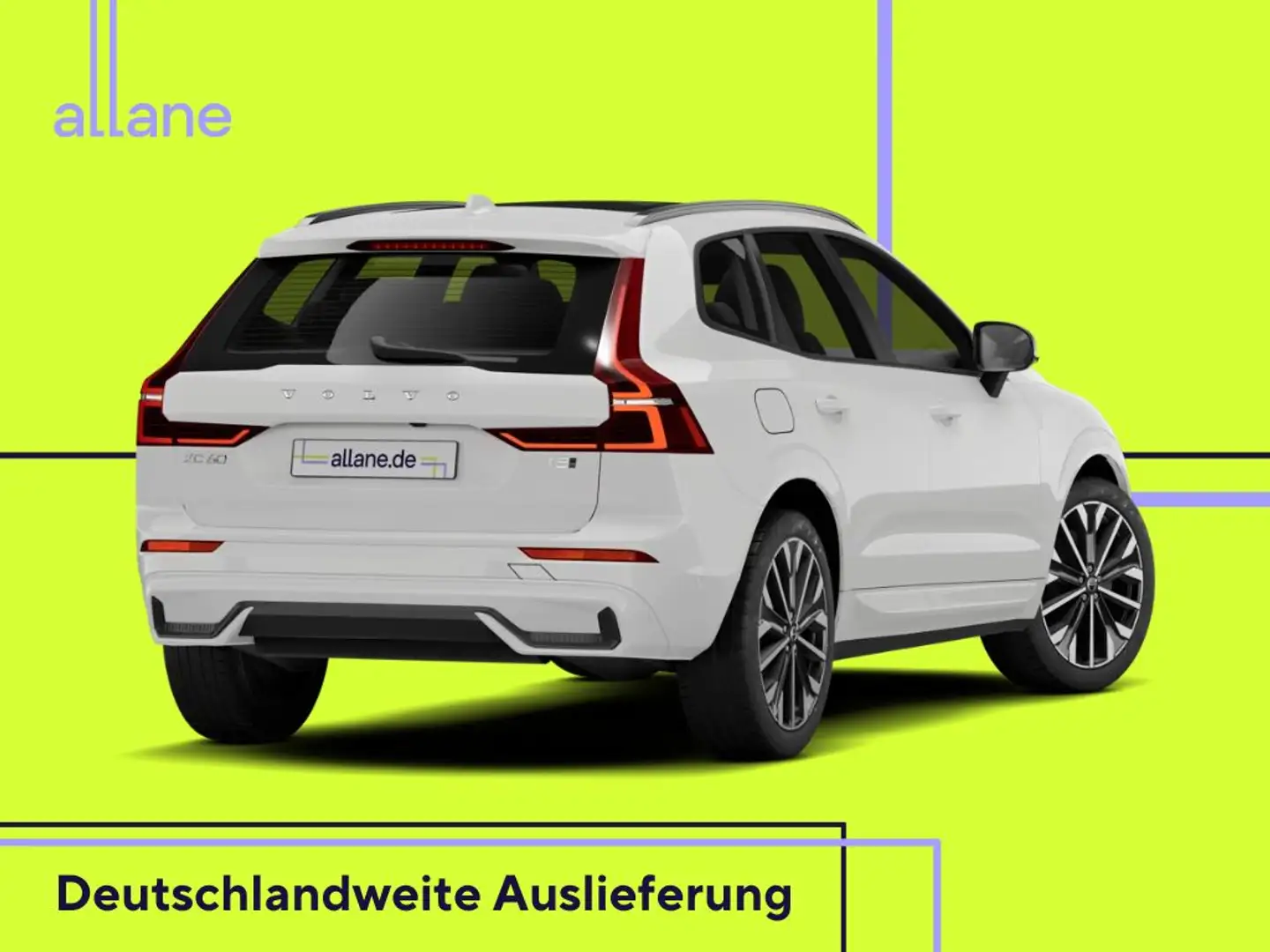 Volvo XC60 B5 AWD Plus Black Edition | Leasing mit Kaufoption Weiß - 2