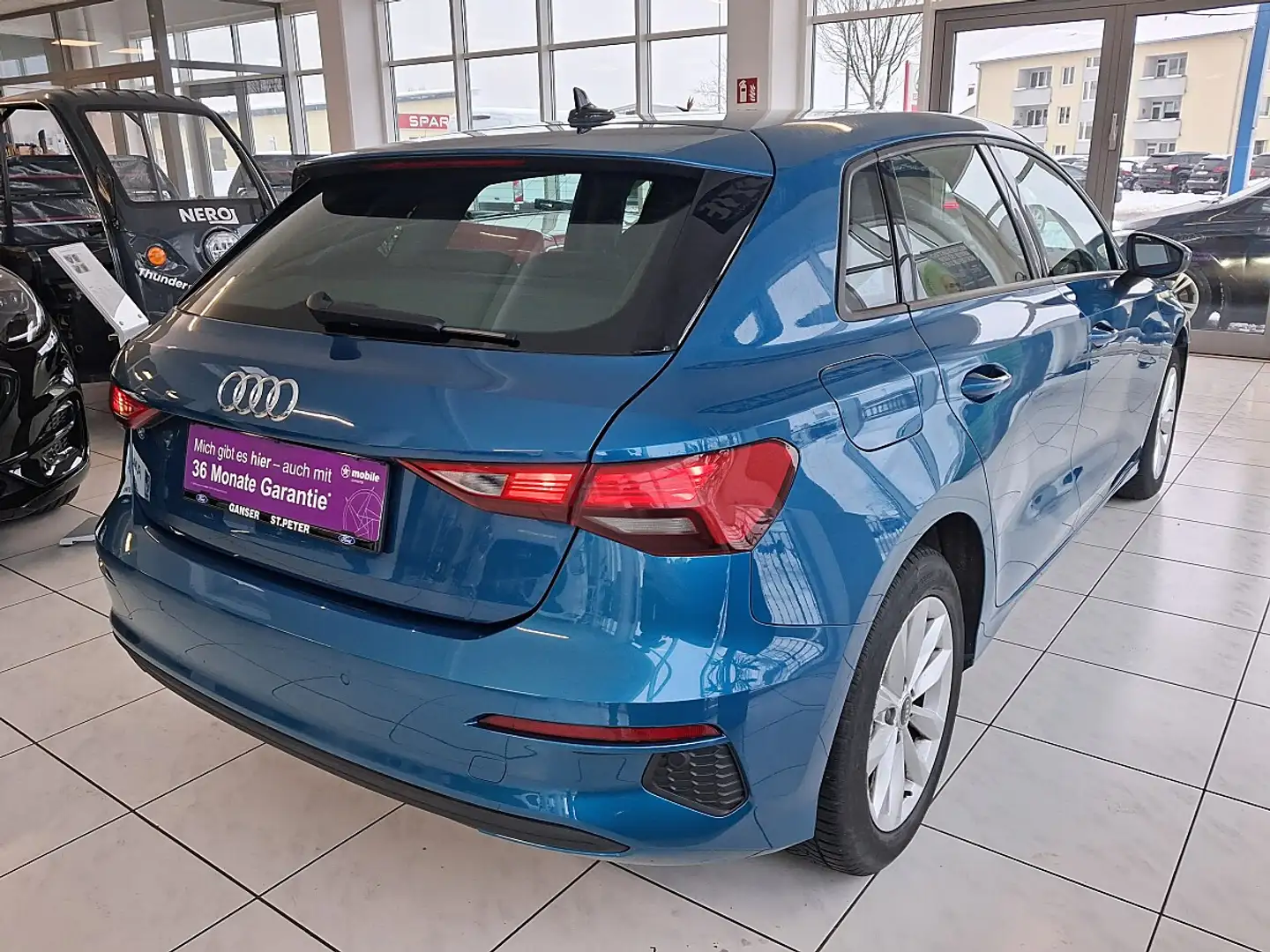 Audi A3 SB 35 TDI S-tronic Blau - 2