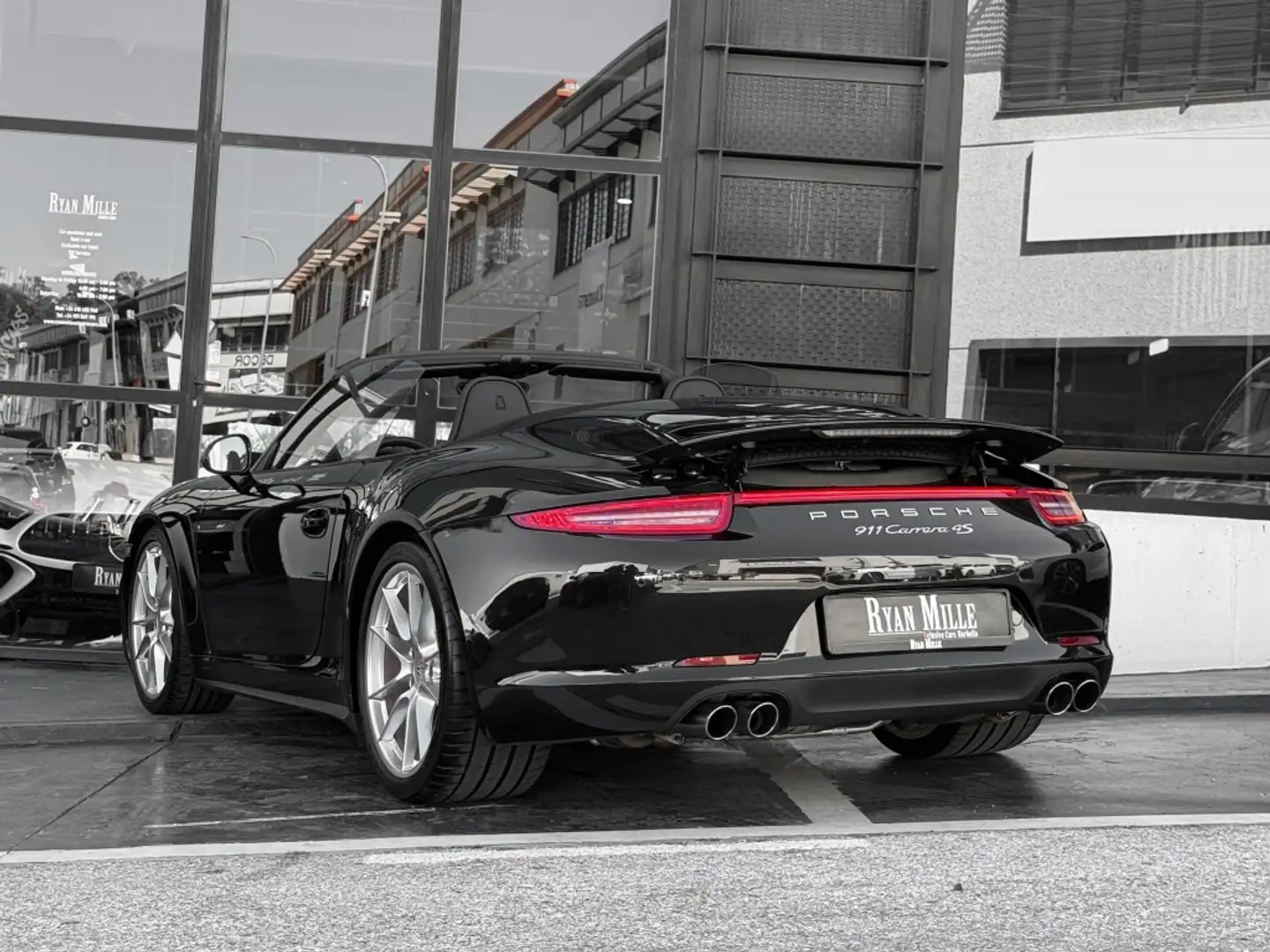 Porsche 991 Carrera 4S Cabriolet PDK Noir - 2