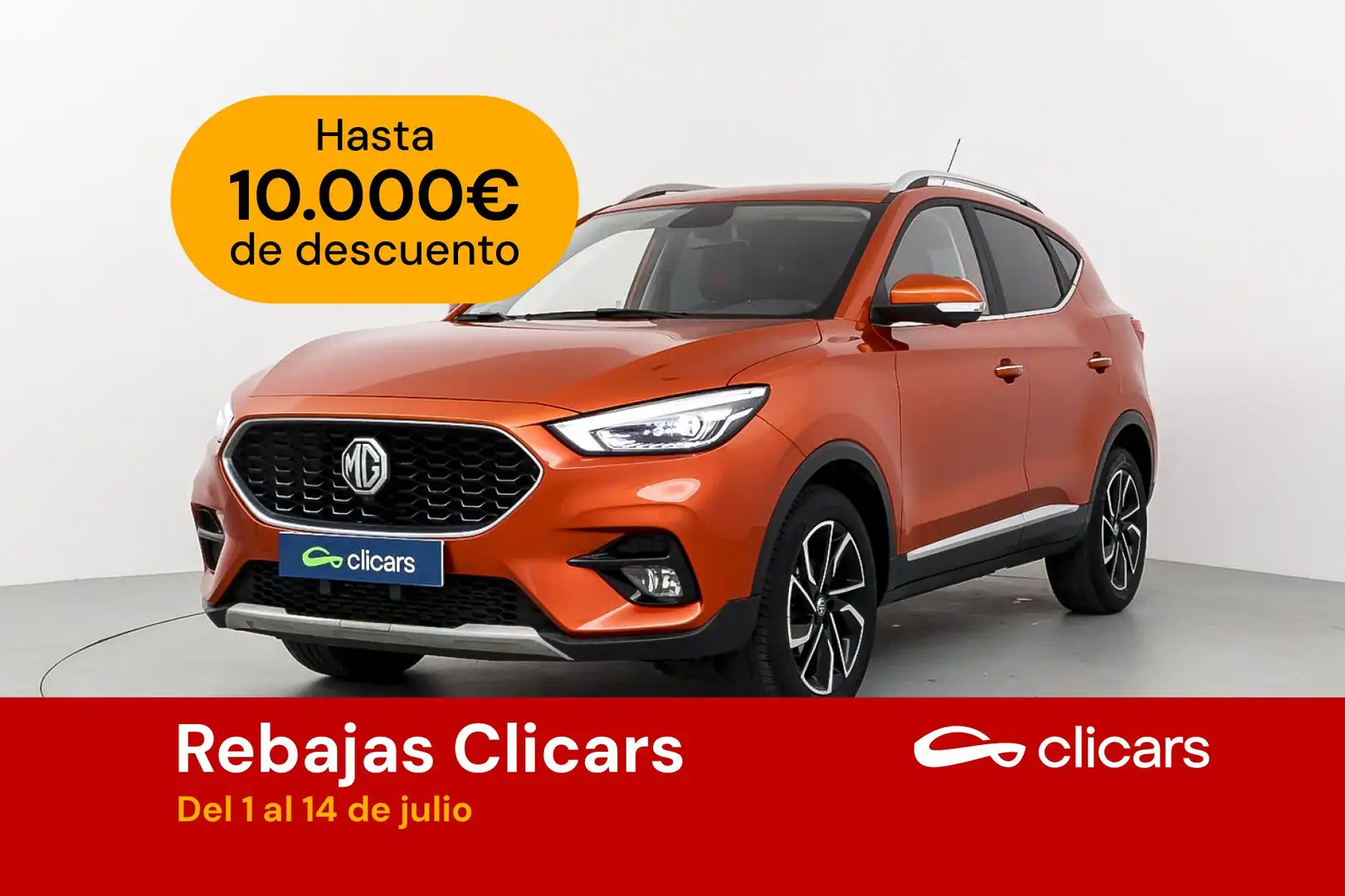 MG ZS 1.0 T-GDI Luxury 82kW Naranja - 1