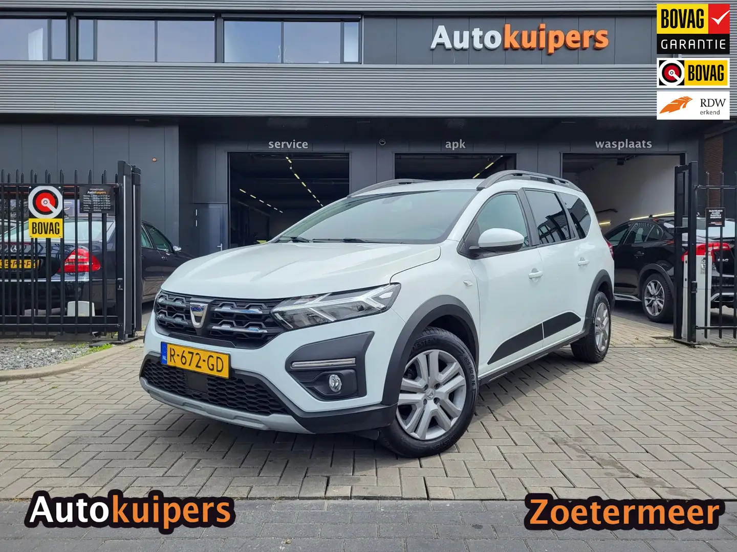 Dacia Jogger 1.0 TCe Comfort | Met o.a. navigatie, airco, 7-per Wit - 1