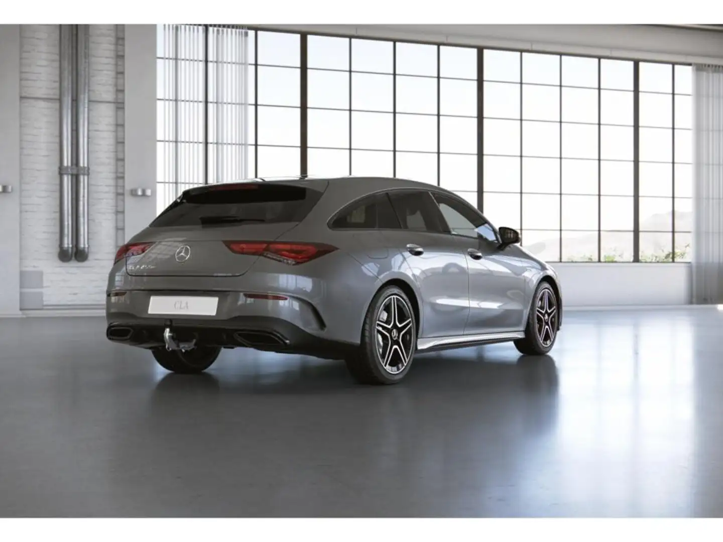 Mercedes-Benz CLA 250 e SB AMG-Sport/LED/Cam/Night/AHK/EASY-P Grau - 2