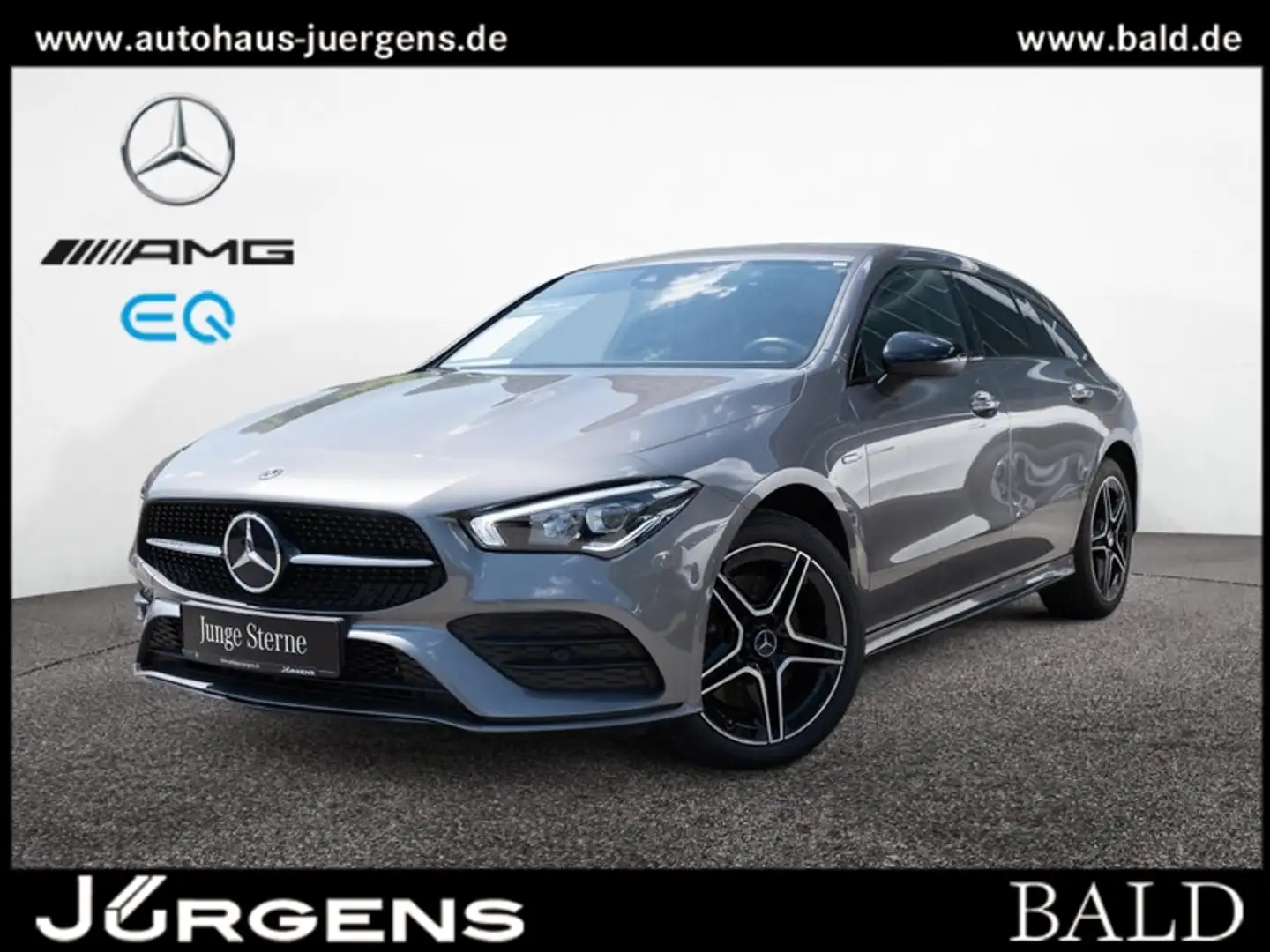 Mercedes-Benz CLA 250 e SB AMG-Sport/LED/Cam/Night/AHK/EASY-P Šedá - 2
