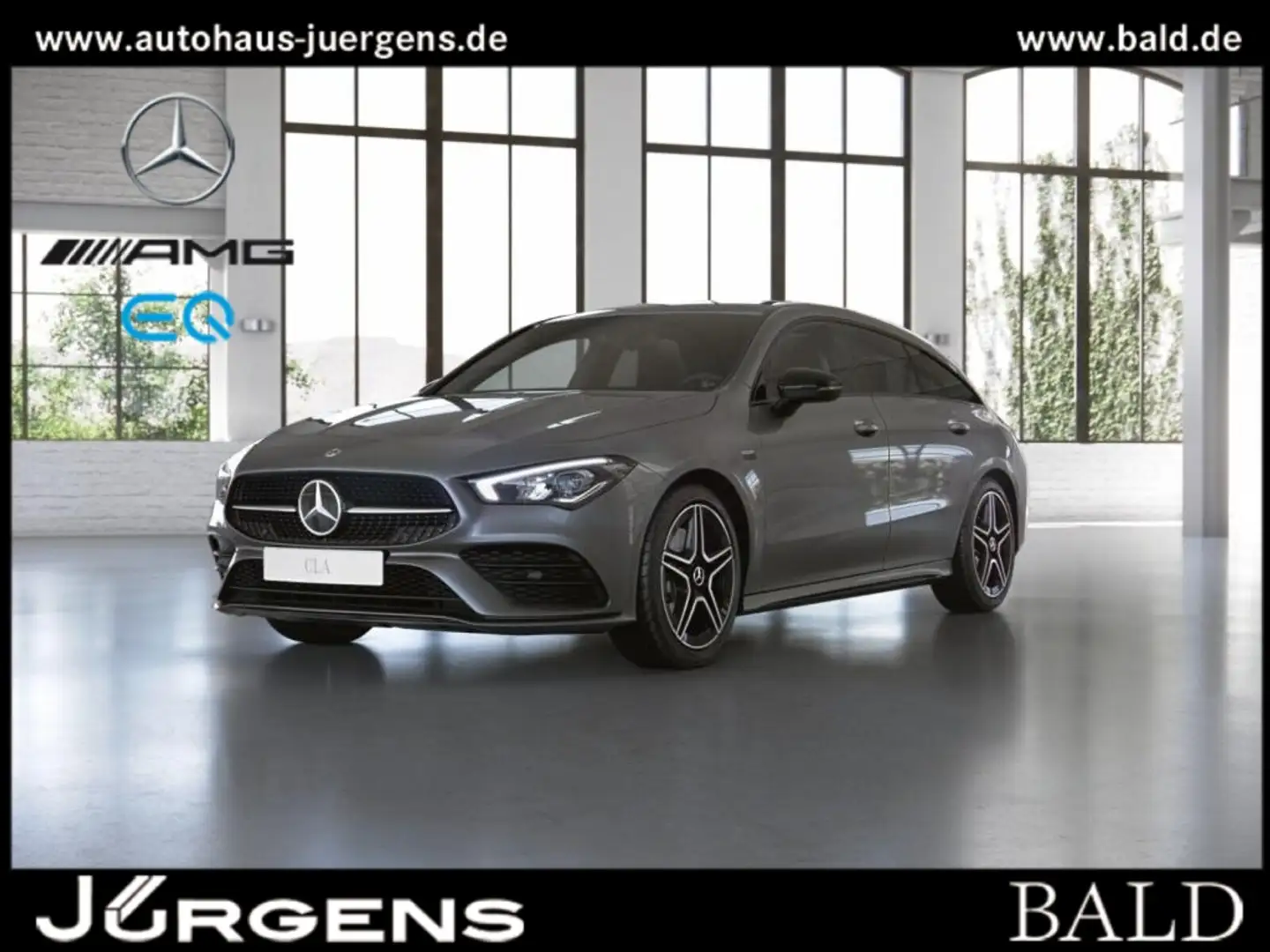 Mercedes-Benz CLA 250 e SB AMG-Sport/LED/Cam/Night/AHK/EASY-P Grau - 1