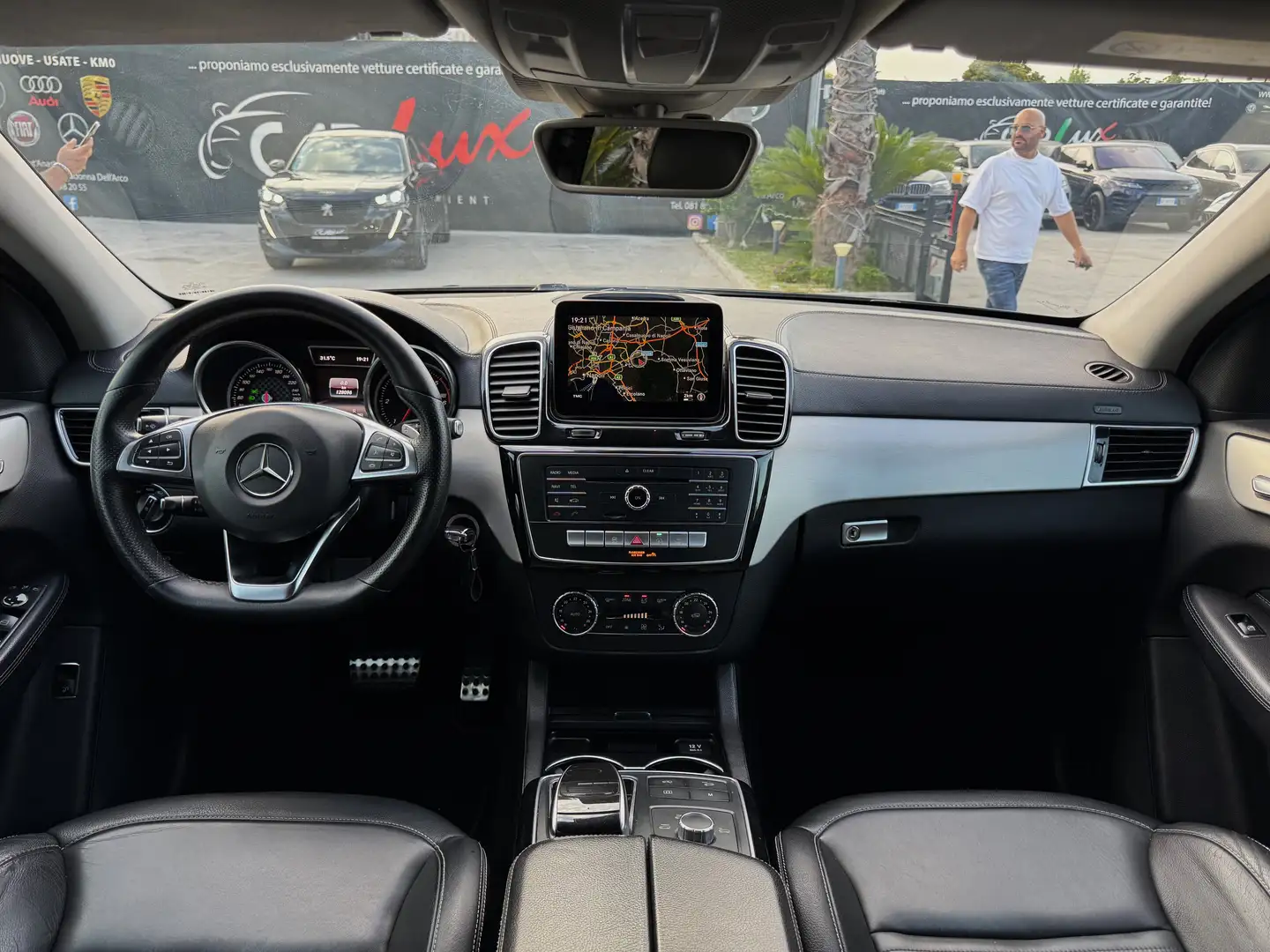 Mercedes-Benz GLE 350 d Coupé Premium AMG 4MATIC 258CV LED CAM Nero - 2