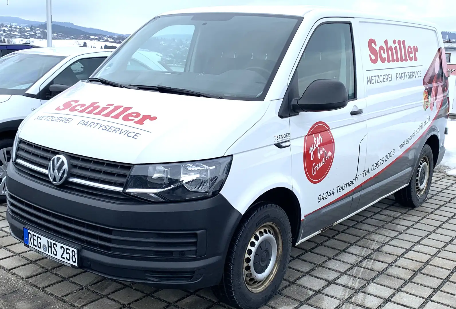 Volkswagen T6 Transporter Kasten EcoProfi Kühlausbau Blanc - 1