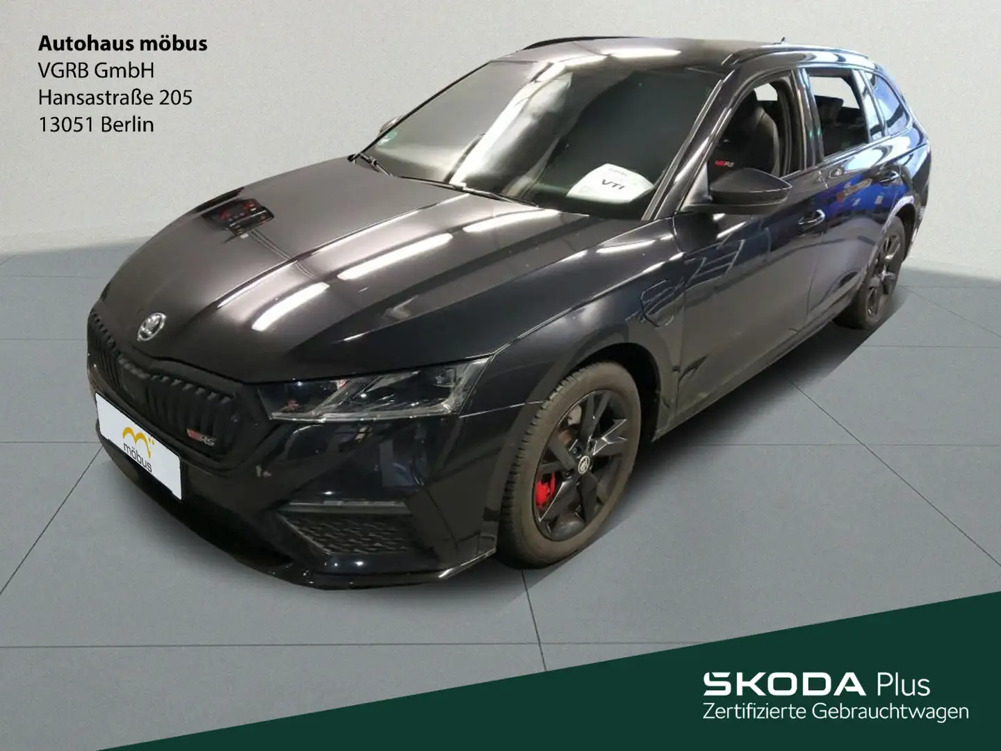 Skoda Octavia Combi 1.4 TSI iV RS OPF*DSG*MASSAGE*RFK* Schwarz - 2