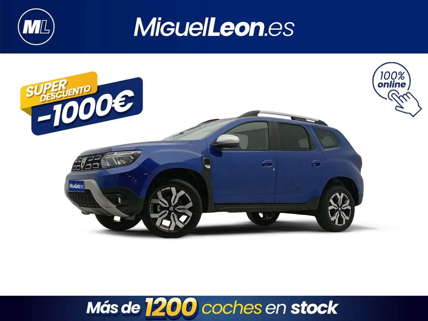 Dacia Duster Prestige Go TCE 74kW(100CV) ECO-G 4X2 Azul - 1