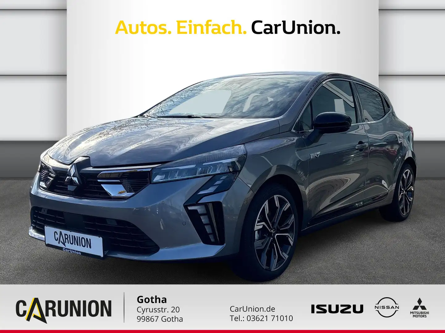 Mitsubishi Colt 1.6 Hybrid SELECT Grijs - 1