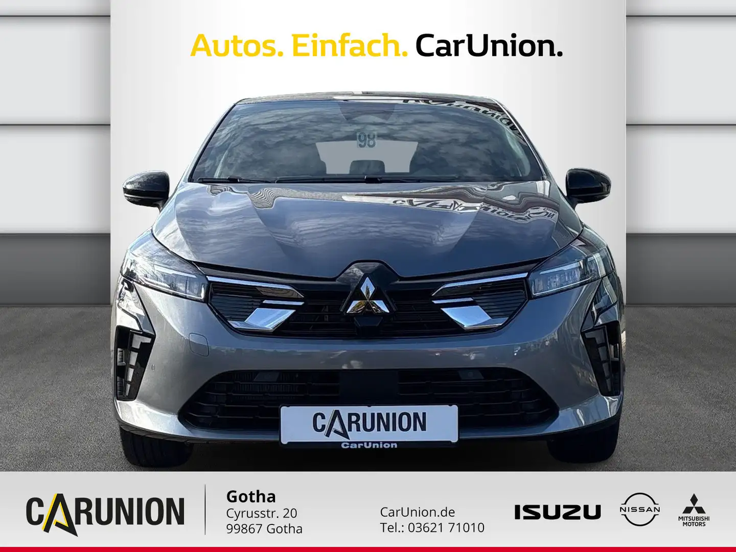 Mitsubishi Colt 1.6 Hybrid SELECT Grijs - 2