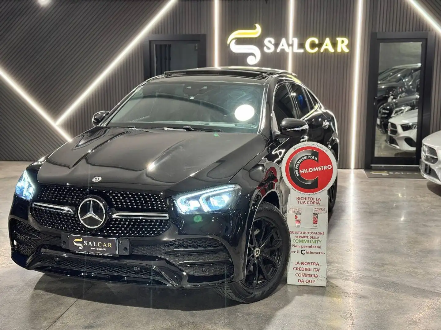 Mercedes-Benz GLE 300 D 272 CV Coupe Premium Pro 4matic Auto Tetto 2022 Nero - 1