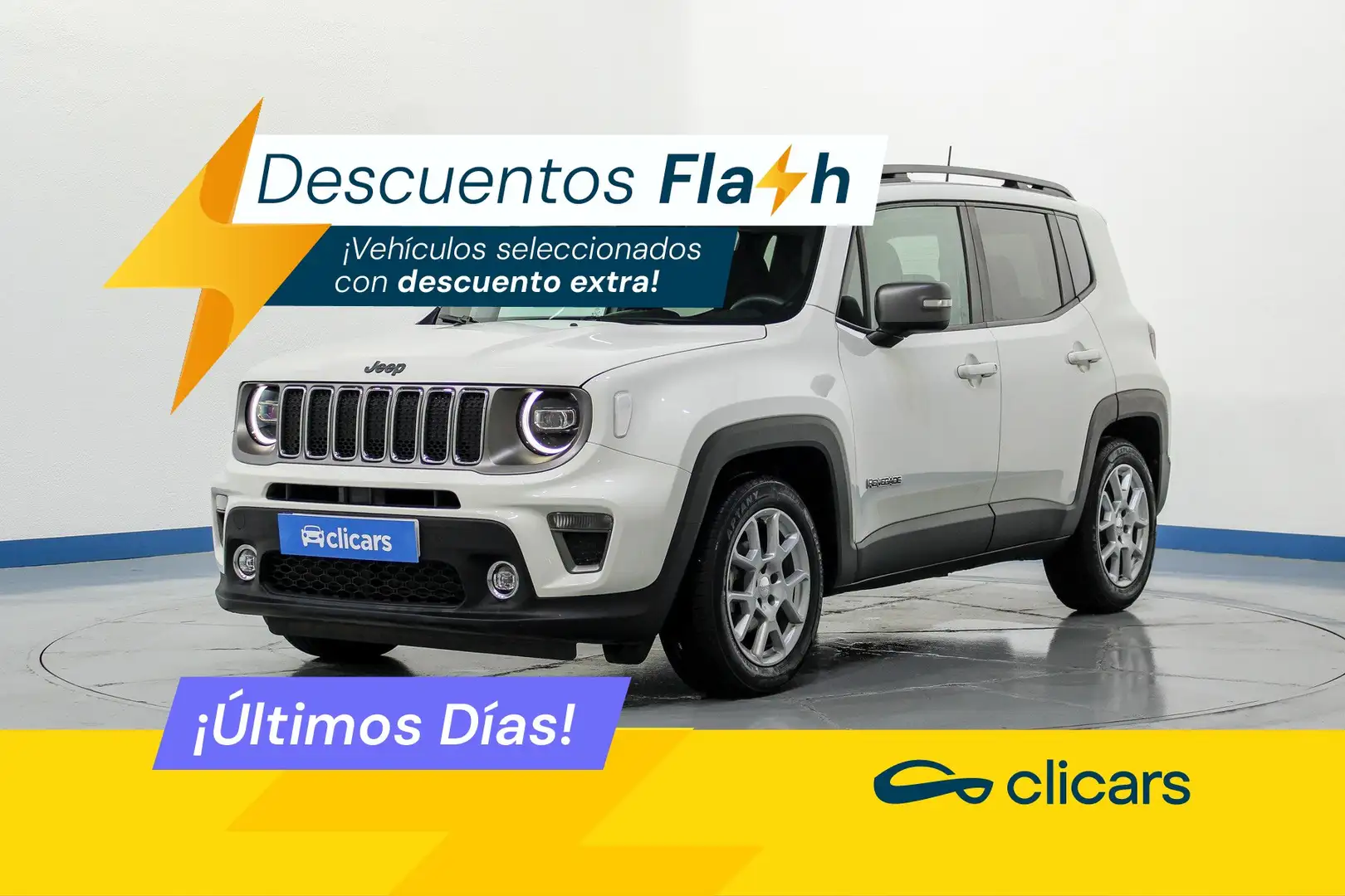 Jeep Renegade 1.6Mjt Limited 4x2 96kW Blanc - 1